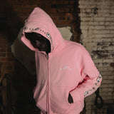 Blush Embellished Hoodie
