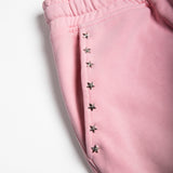 Blush Embellished Sweatpants