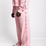 Blush Embellished Sweatpants