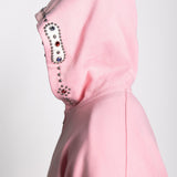 Blush Embellished Hoodie