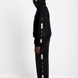Char Embellished Hoodie