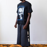 BLUE VELVET RIVETED TEE