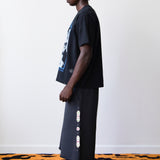 BLUE VELVET RIVETED TEE