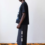 BLUE VELVET RIVETED TEE