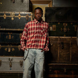 EMBELLISHED RHINESTONE FLANNEL