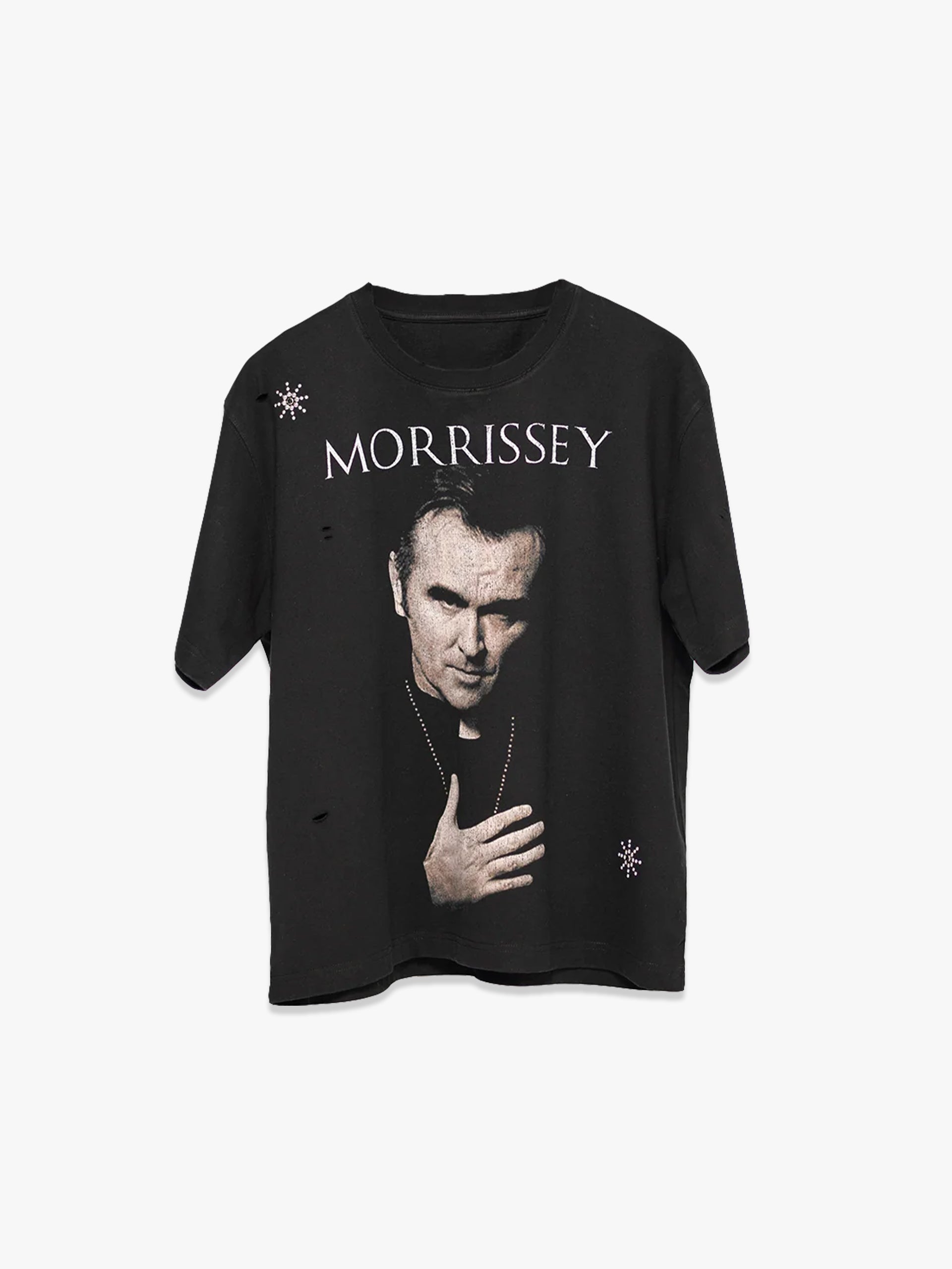 MORRISSEY EMBELLISHED VINTAGE REWORKED TEE