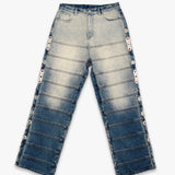 (1 of 1) 20 OZ. Paneled Embellished Jeans