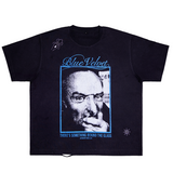 BLUE VELVET RIVETED TEE