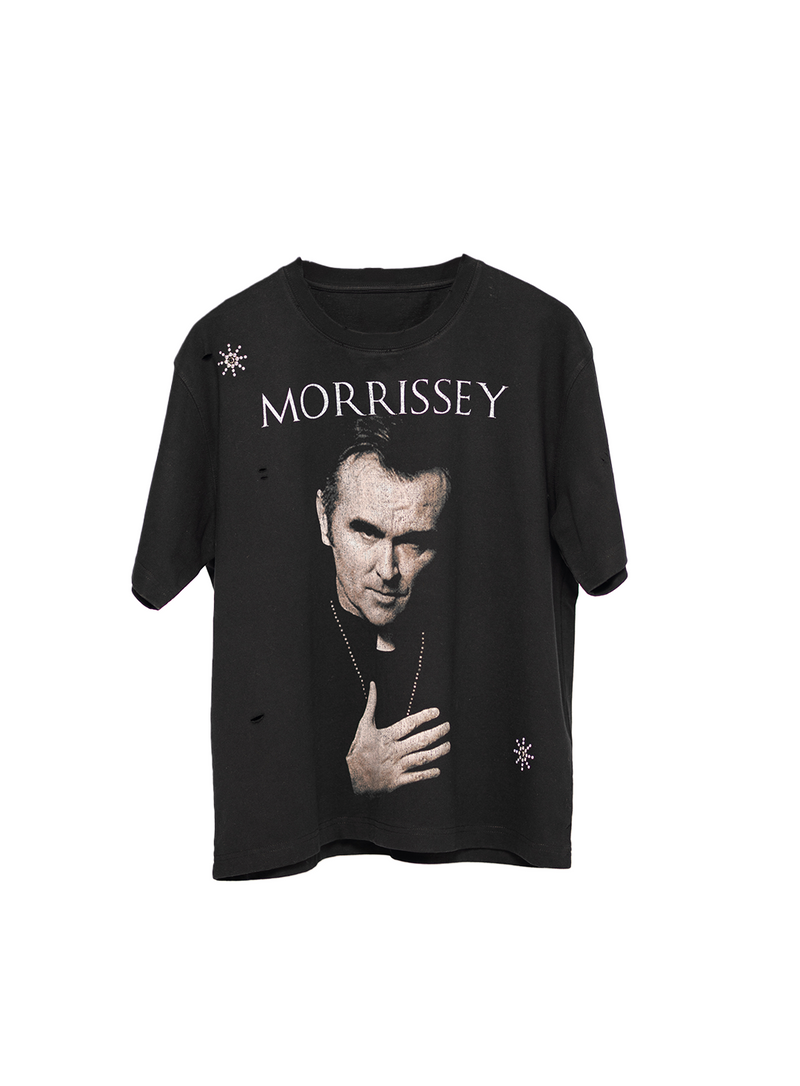 MORRISSEY EMBELLISHED VINTAGE REWORKED TEE