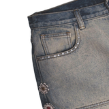 (1 of 1) 20 OZ. Paneled Embellished Jeans