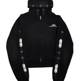 Char Embellished Hoodie