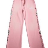 Blush Embellished Sweatpants
