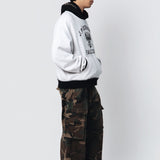 CAMO EMBELLISHED CARGO PANTS