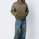 PEACE RIVETED HOODIE