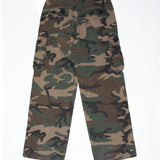 CAMO EMBELLISHED CARGO PANTS